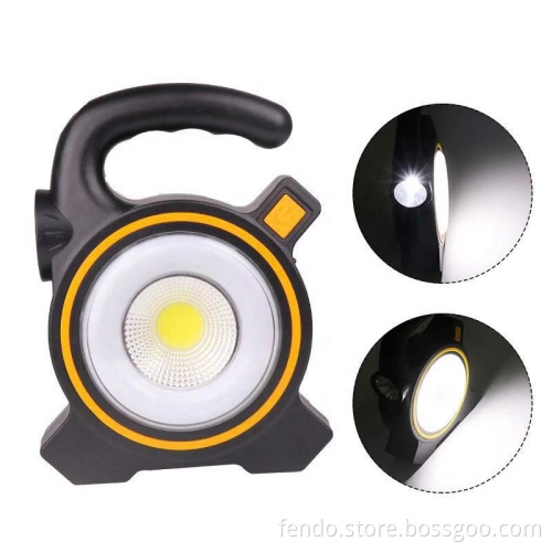 Portable USB Chargeable Solar LED Emergency Camping Light with Strong Brightness